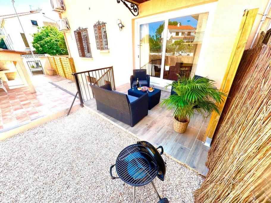 L'Evasion - Climatise - Jardin - Plage - Jacuzzi Perpignan Ngoại thất bức ảnh